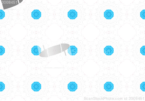 Image of Ethnic pattern. Abstract kaleidoscope  fabric design.