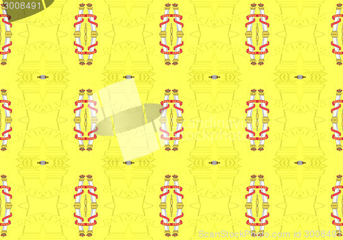 Image of Ethnic pattern. Abstract fabric design.