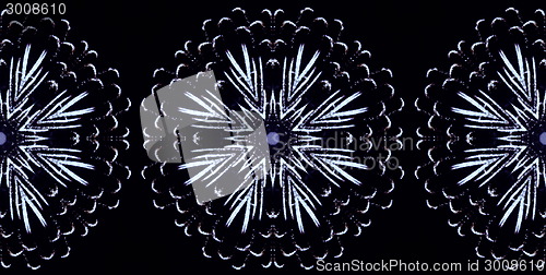 Image of Ethnic pattern. Abstract kaleidoscope  fabric design.