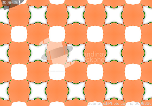 Image of Ethnic pattern. Abstract kaleidoscope  fabric design.