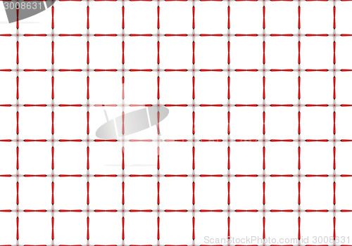 Image of Ethnic pattern. Abstract kaleidoscope  fabric design.