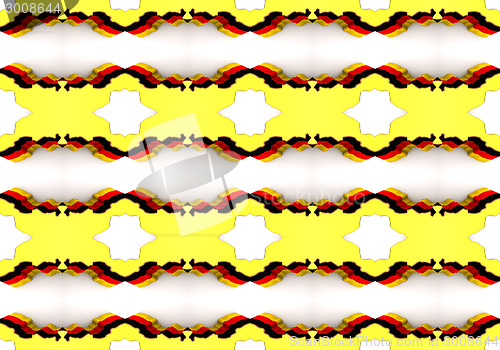 Image of Ethnic pattern. Abstract fabric design.