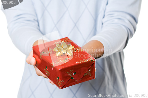 Image of Giving gift