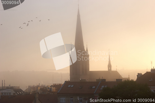 Image of Church at Dawn