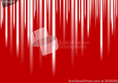 Image of White stripes on red background