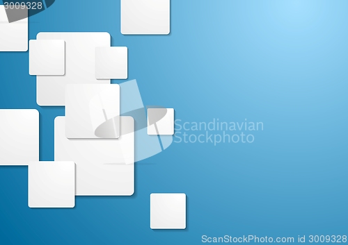 Image of Corporate tech background with squares