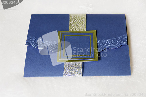 Image of Royal Blue Invitation