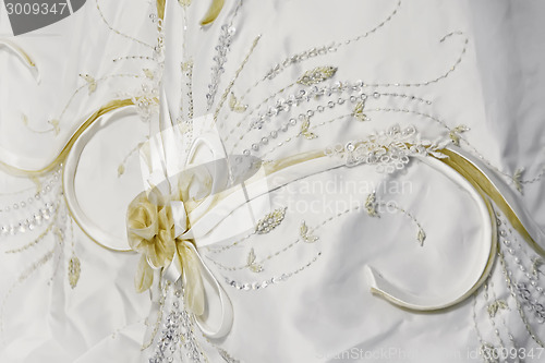 Image of Sequined Wedding Gown