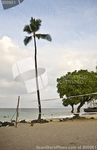 Image of Volleyballl Court and Beach
