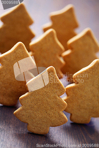Image of christmas gingerbread cookies