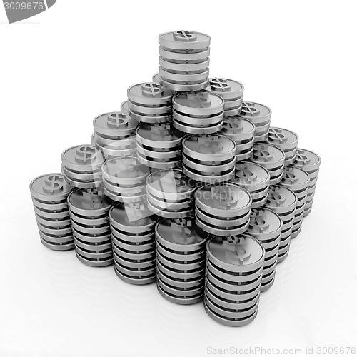 Image of Gold dollar coins