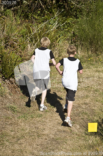 Image of Two Male Cross Country Runners