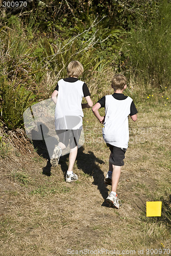 Image of Two Male Cross Country Runners