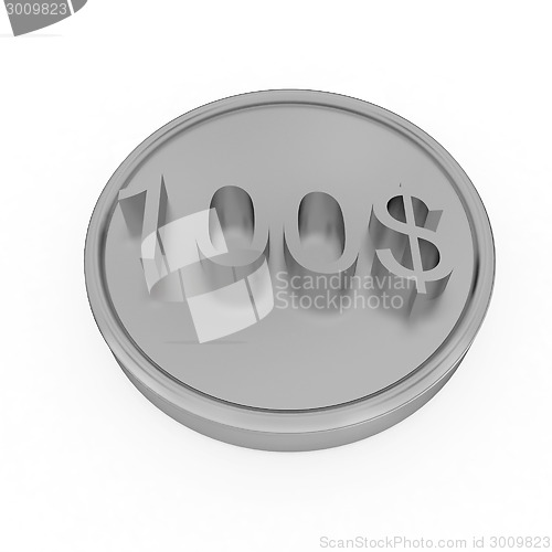 Image of Gold 100 dollar coin