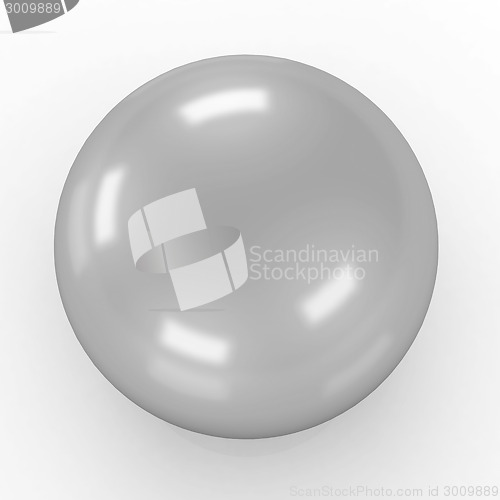 Image of Gold Ball 3d render