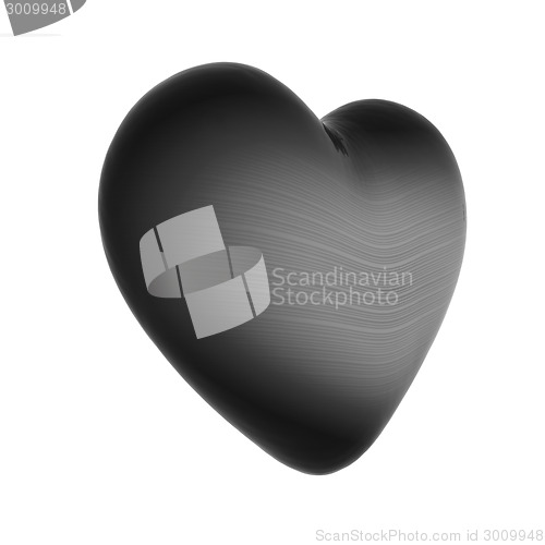Image of 3d beautiful glossy heart