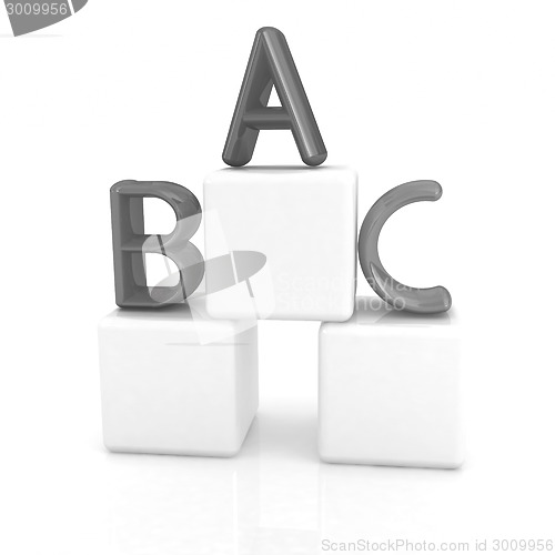 Image of alphabet and blocks