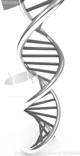 Image of DNA structure model