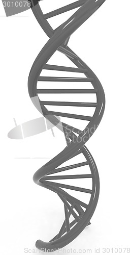 Image of DNA structure model