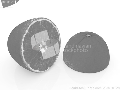 Image of half oranges