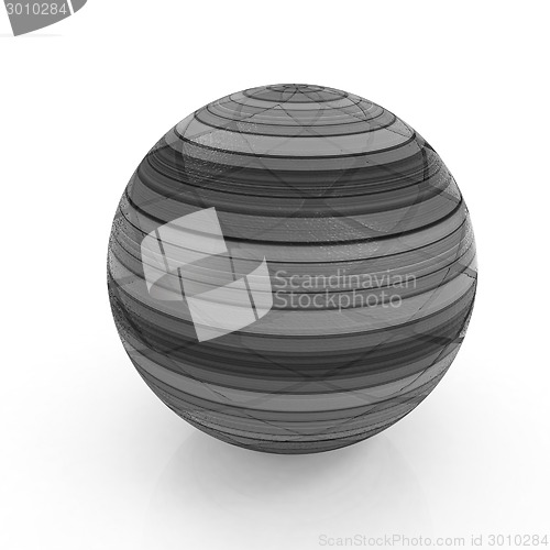 Image of 3d colored ball