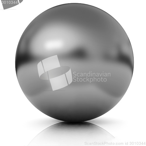 Image of Gold Ball 3d render