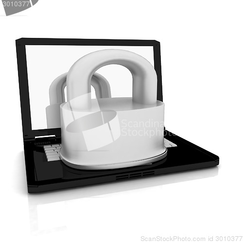 Image of Computer security concept
