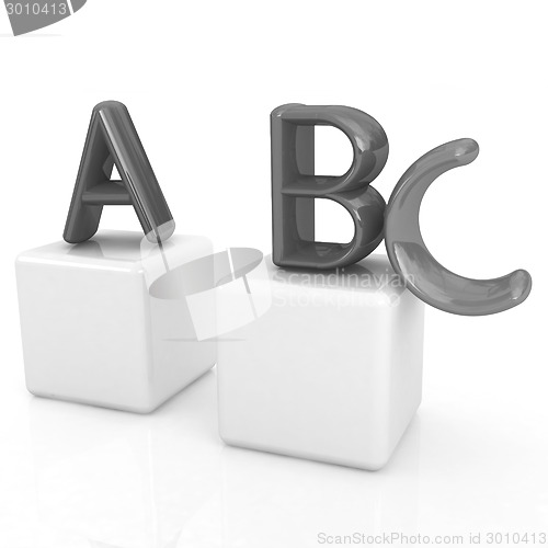 Image of alphabet and blocks