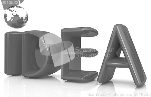 Image of 3d red text "trust"