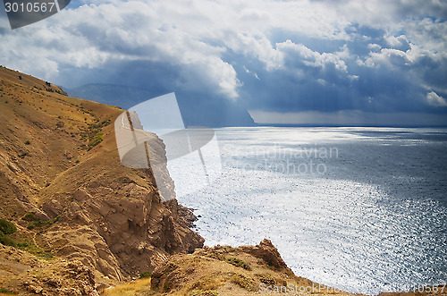 Image of mountains and the sea