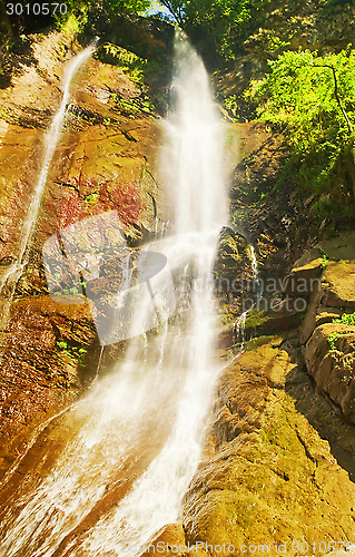 Image of Beautiful  waterfall