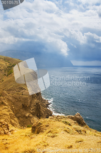 Image of mountains and the sea