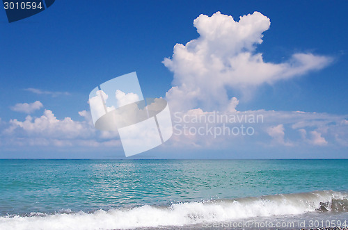 Image of sea and sky