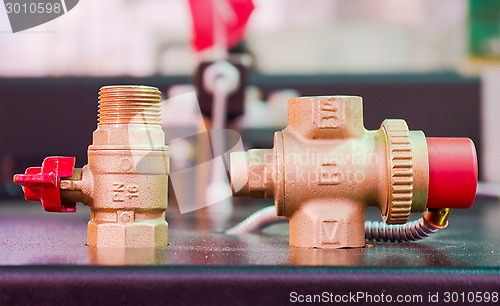 Image of water taps 