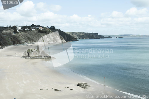 Image of Tenby beach in South Wales