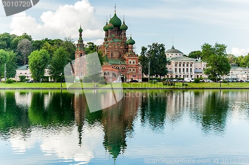 Image of Holy Trinity Church in Ostankino. Moscow. Russia