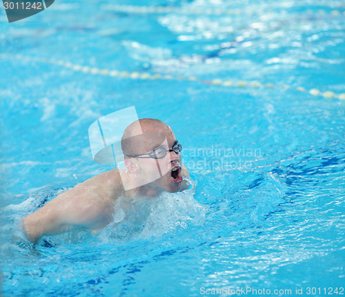 Image of swimmer athlete