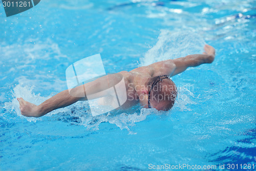 Image of swimmer athlete