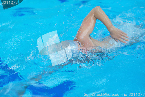 Image of swimmer athlete