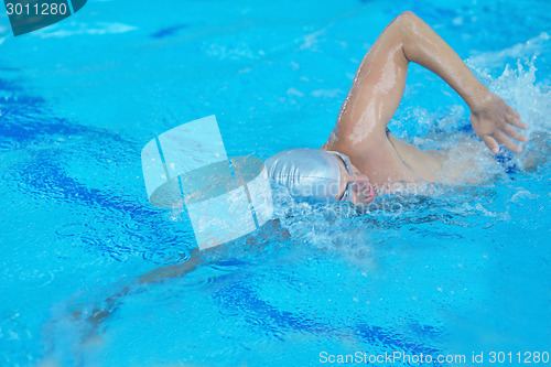 Image of swimmer athlete