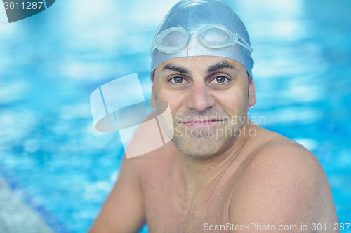 Image of swimmer athlete