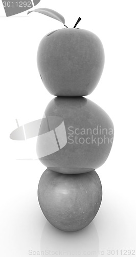 Image of Spa still life from apples 