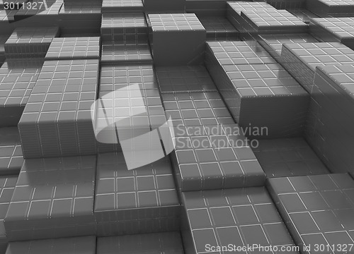 Image of Abstract mosaic urban background 