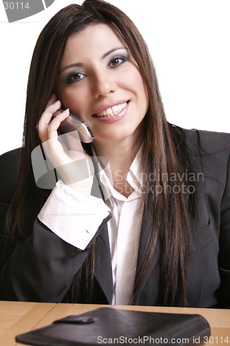 Image of Smiling business woman