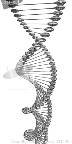 Image of DNA structure model 