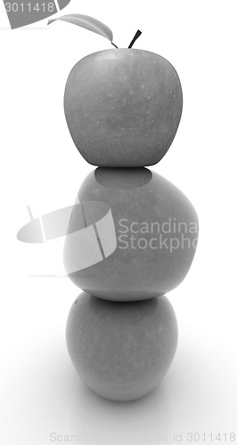 Image of Spa still life from apples 