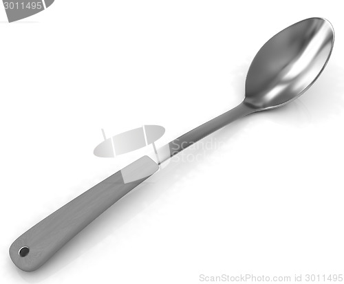 Image of Gold long spoon
