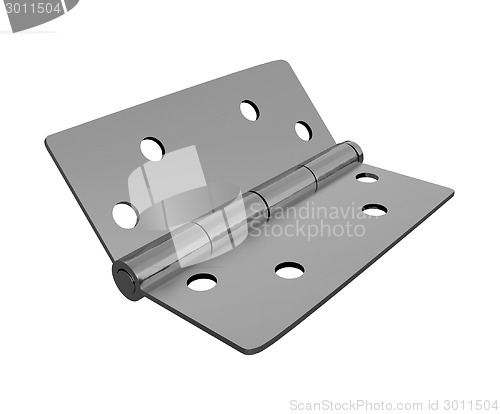 Image of assembly metal hinges