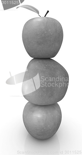 Image of Spa still life from apples 
