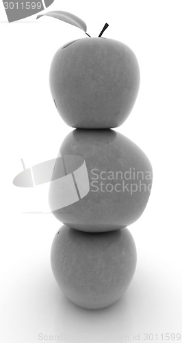 Image of Spa still life from apples 